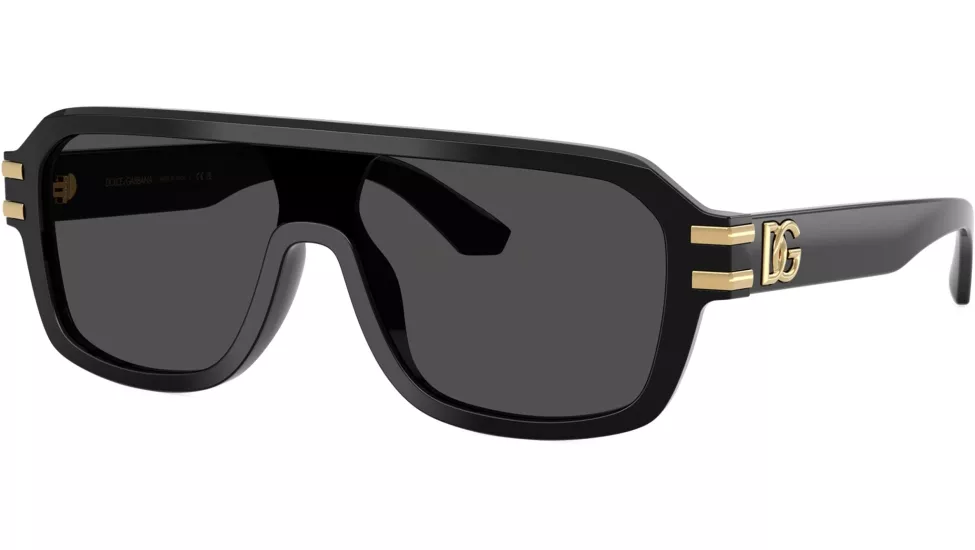 Dolce & Gabbana DG4507 (501/87)  | Unisex Siyah Güneş Gözlüğü